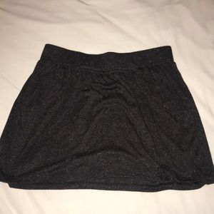 Express Comfy Skirt in Charcoal Grey WITH POCKETS